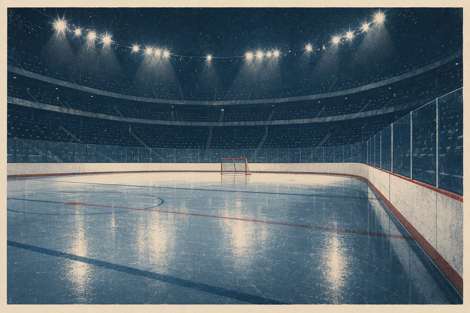 Hockey Arena Light - illustration, Jake Team LLC