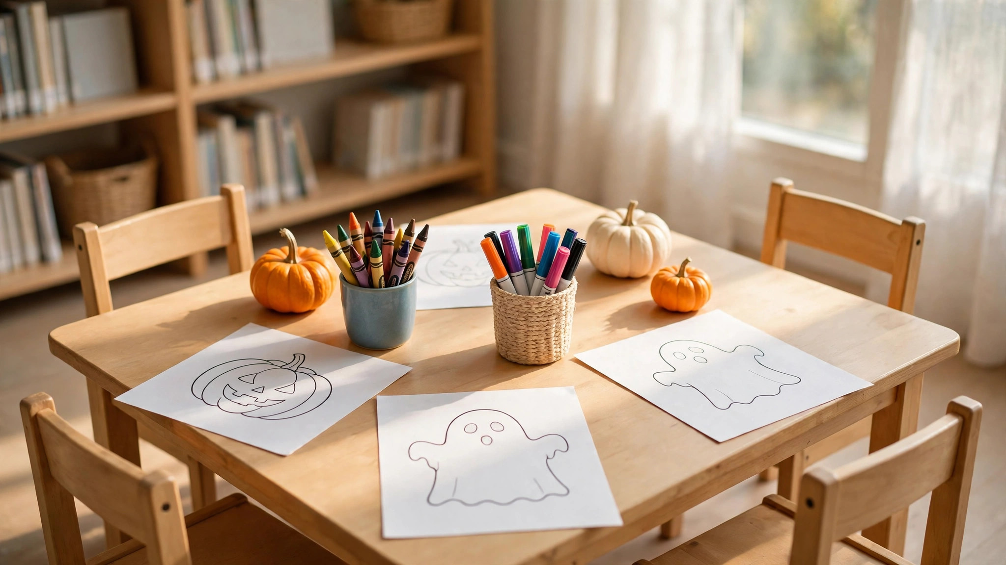 Art Sparks: A Hauntingly Cute Draw-a-Long — Illustration by Jake Team LLC